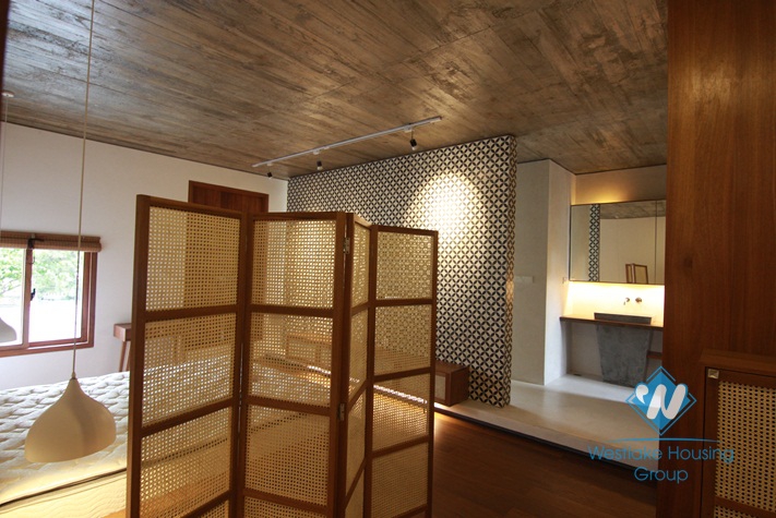 Artisan villa with unique design for rent on To Ngoc Van, Tay Ho