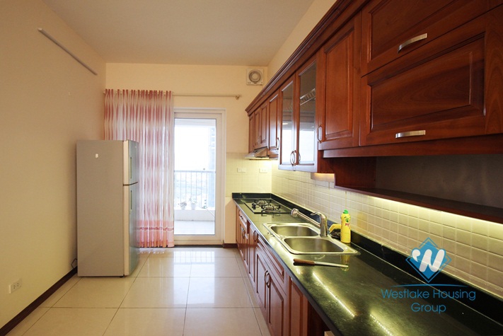 Spacious affordable apartment for rent in Vuon Dao building, Tay Ho