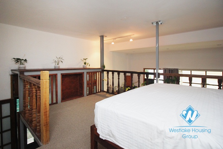 Rental apartment with unique design in Tay Ho, Hanoi