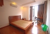 One bedroom with nice furniture for rent in Tay Ho area.