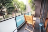 One bedroom with nice furniture for rent in Tay Ho area.