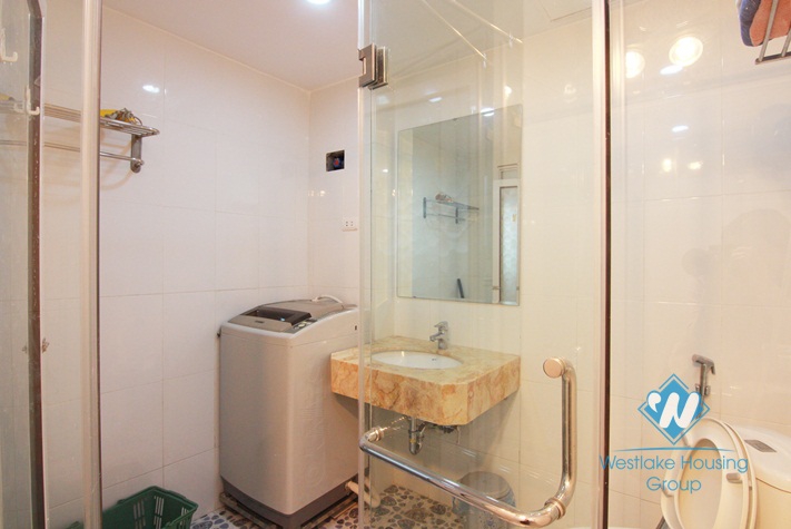 Balcony lakeview apartment for rent in Yen Phu Village, Tay Ho District