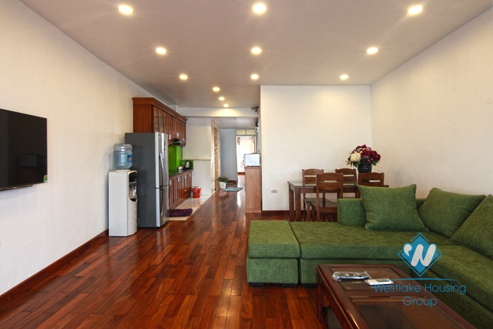 Balcony lakeview apartment for rent in Yen Phu Village, Tay Ho District