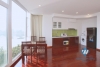 Nice and lake view apartment for rent in Truc Bach area, Ba Dinh, Ha Noi