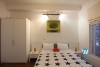 Lake view apartment on 4th floor for rent in Yen Phu island