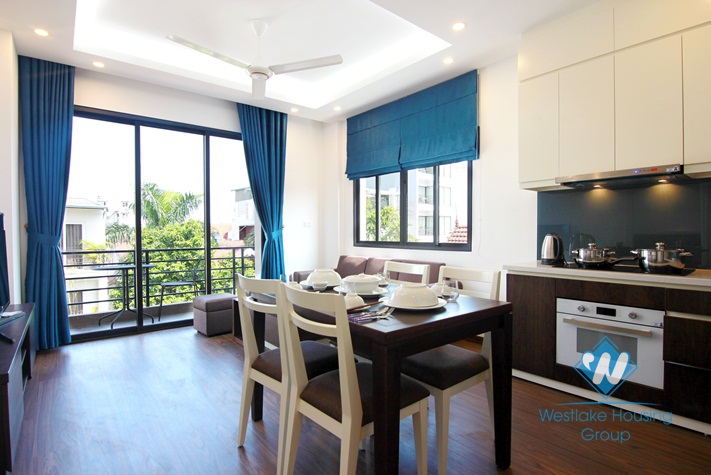 Lovely apartment for rent on To Ngoc Van with beautiful balcony