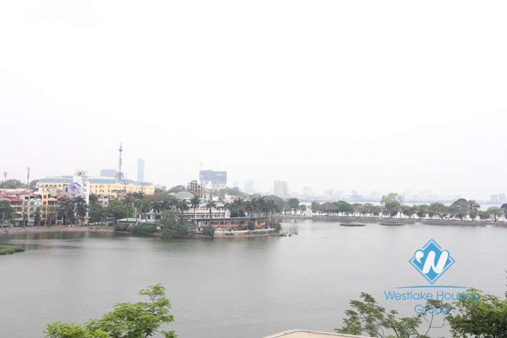 Super modern with stunning lake view apartment in Truc Bach, Ba Dinh