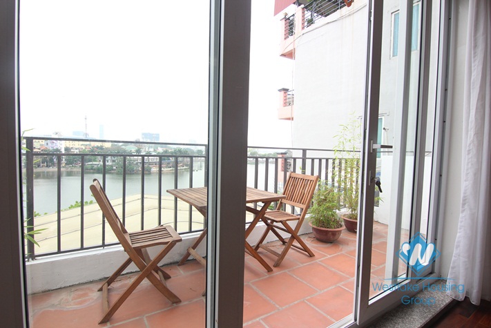 Super modern with stunning lake view apartment in Truc Bach, Ba Dinh