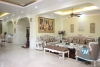 Beautiful house with large garden around for rent in Ciputra area, Tay Ho, Ha Noi