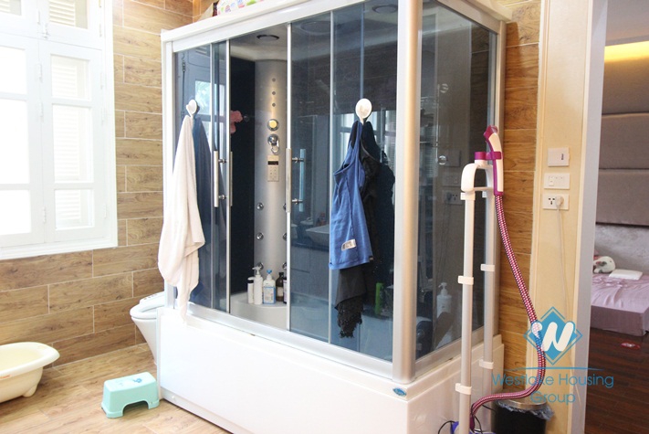 Beautiful house with large garden around for rent in Ciputra area, Tay Ho, Ha Noi