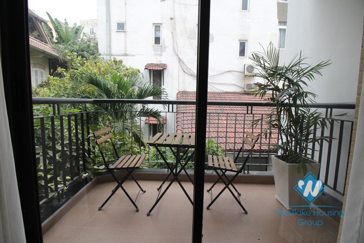 New and modern apartment rental with balcony in Tay Ho