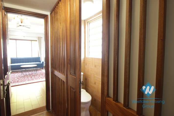 Newly renovated apartment for rent in Truc Bach island, Ba Dinh