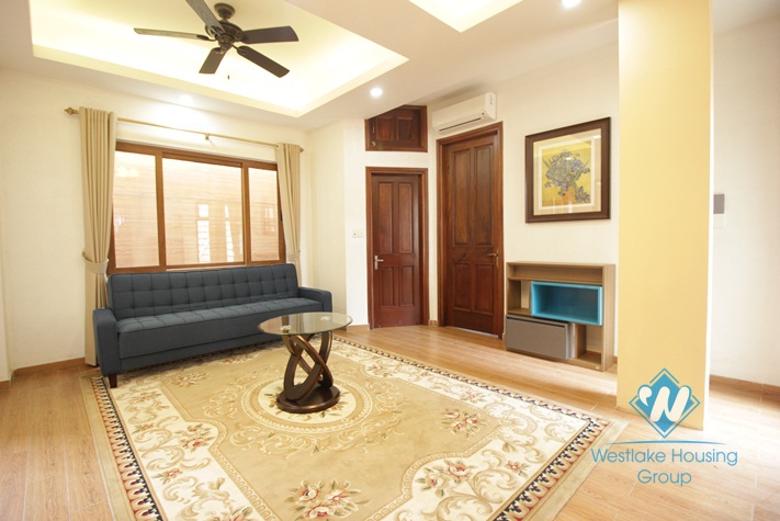 Newly renovated apartment for rent in Truc Bach island, Ba Dinh