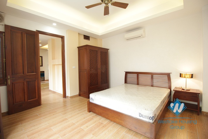 Newly renovated apartment for rent in Truc Bach island, Ba Dinh
