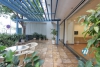 Lakeside serviced apartment with large yard for rent in Tay Ho, Ha Noi