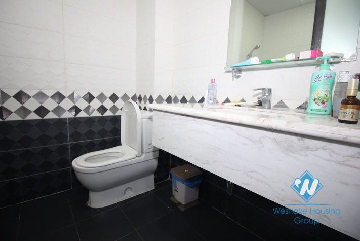 Good quality house with natural wooden furniture for rent in Ba Dinh