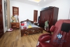 Good quality house with natural wooden furniture for rent in Ba Dinh