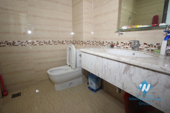 Good quality house with natural wooden furniture for rent in Ba Dinh