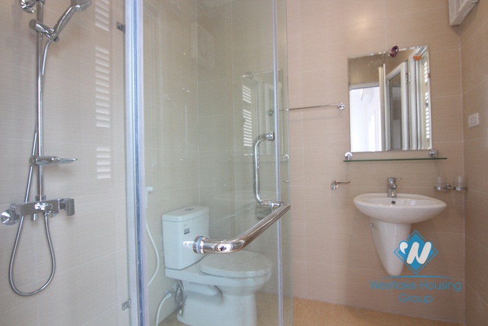High floor nice terrace apartment for rent on To Ngoc Van, Tay Ho