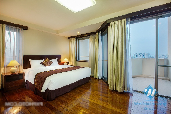 Spacious Japanese style serviced apartment for rent in Hoan Kiem, Hanoi