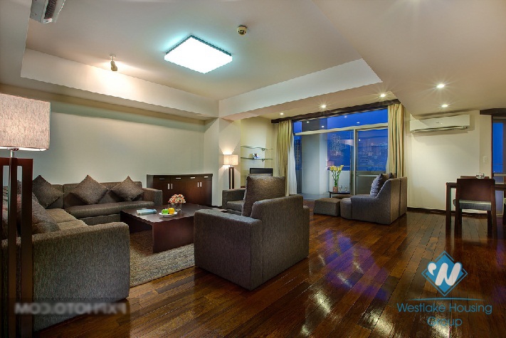 Spacious Japanese style serviced apartment for rent in Hoan Kiem, Hanoi