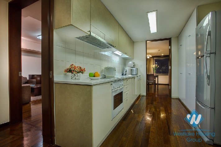 Spacious Japanese style serviced apartment for rent in Hoan Kiem, Hanoi