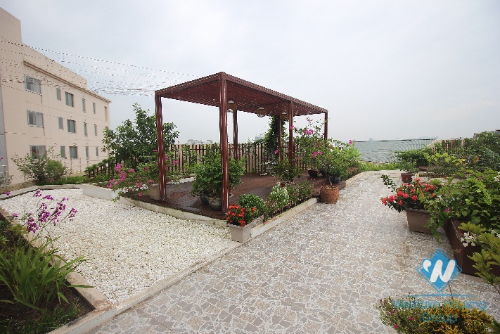 Spacious Japanese style serviced apartment for rent in Hoan Kiem, Hanoi