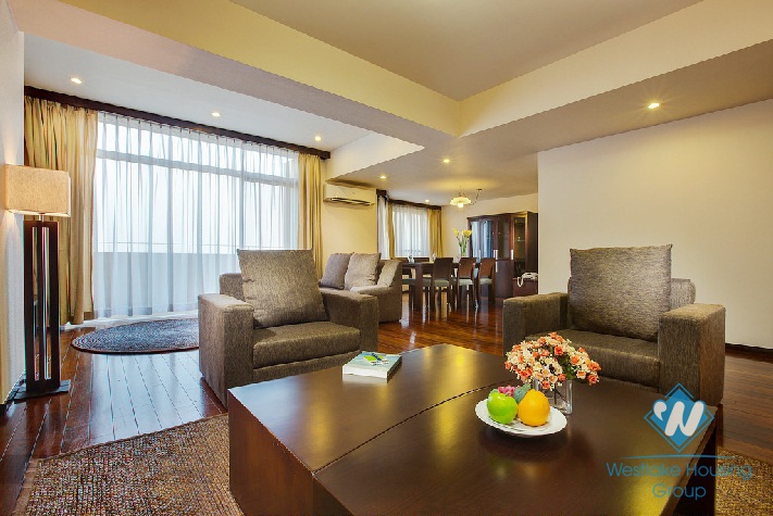 Spacious Japanese style serviced apartment for rent in Hoan Kiem, Hanoi