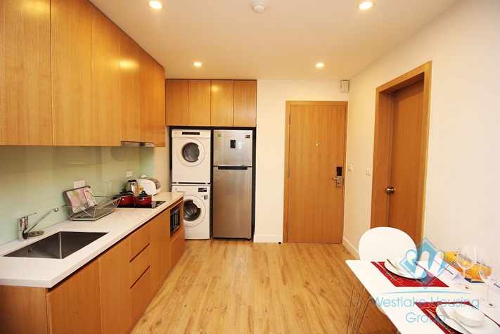 One bedroom apartment for rent in Kim Ma area, Ba Dinh District 