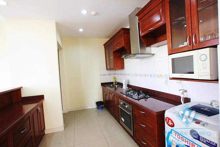 Nice serviced apartment for rent in Kim Ma St, Ba Dinh, Ha Noi 