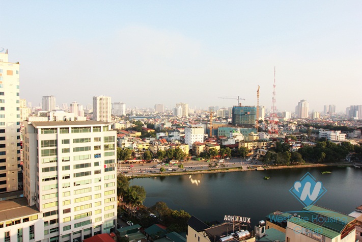 Beautiful serviced apartment for rent in Kim Ma St, Ba Dinh, Ha Noi