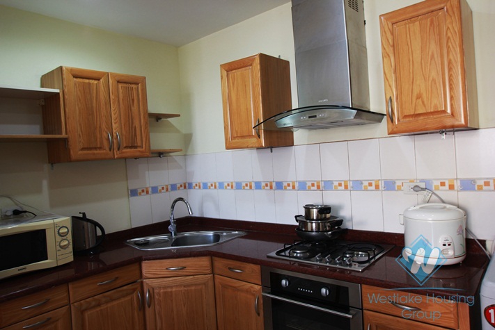 Beautiful serviced apartment for rent in Kim Ma St, Ba Dinh, Ha Noi