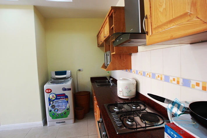 01 bedroom serviced aparment for rent in Kim Ma St, Ba Dinh, Ha Noi