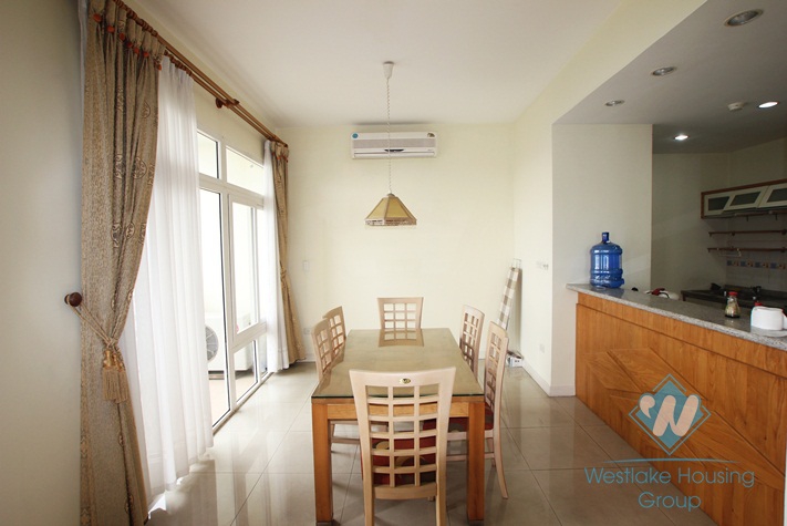 Modern 3 bedroom apartment for rent on Kim Ma street, Ba Dinh, Hanoi.