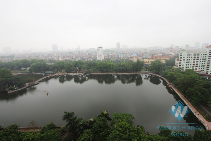 Modern 3 bedroom apartment for rent on Kim Ma street, Ba Dinh, Hanoi.