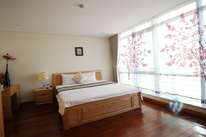 Charming and very bright apartment with 2 bedrooms for rent in Ba Dinh District.