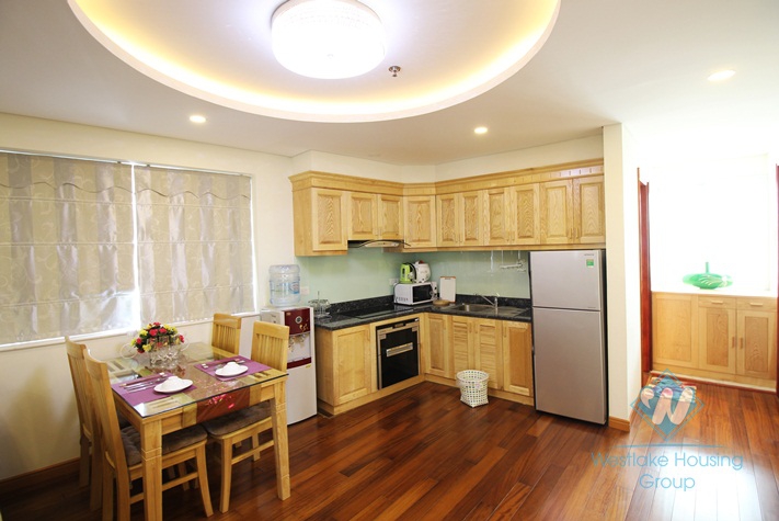Charming and very bright apartment with 2 bedrooms for rent in Ba Dinh District.