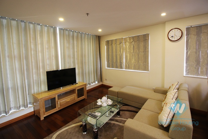 Charming and very bright apartment with 2 bedrooms for rent in Ba Dinh District.