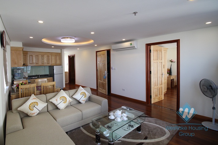 Charming and very bright apartment with 2 bedrooms for rent in Ba Dinh District.