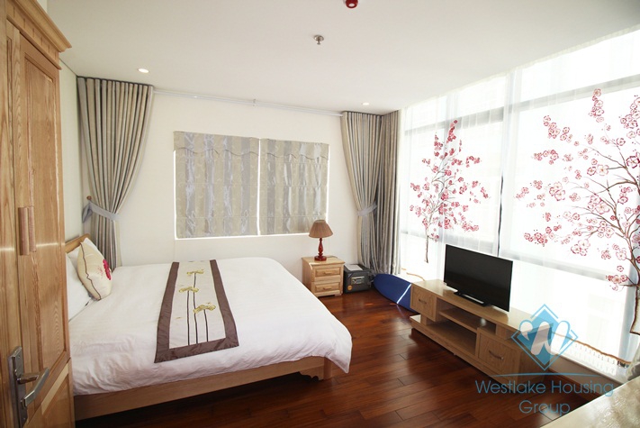 Perfect one bedroom apartment for ren tin Kim ma st, Ba Dinh area.