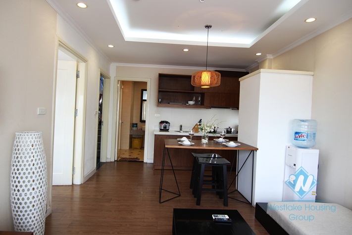 Elegant apartment with large window for rent in Ba Dinh, Ha Noi