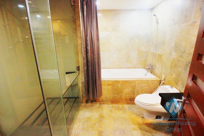 Spacious apartment for rent in Kim Ma, Ba Dinh, Hanoi