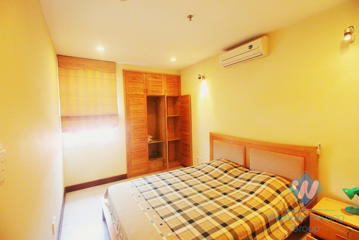 Spacious apartment for rent in Kim Ma, Ba Dinh, Hanoi