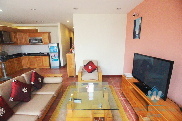Spacious apartment for rent in Kim Ma, Ba Dinh, Hanoi