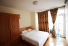 Bright 02 bedrooms apartment for rent in Kim Ma St, Ba Dinh, Hanoi.