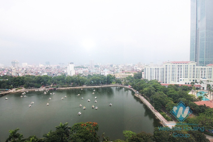 Bright and high quality apartment for rent in Kim Ma St, Ba Dinh, Hanoi.