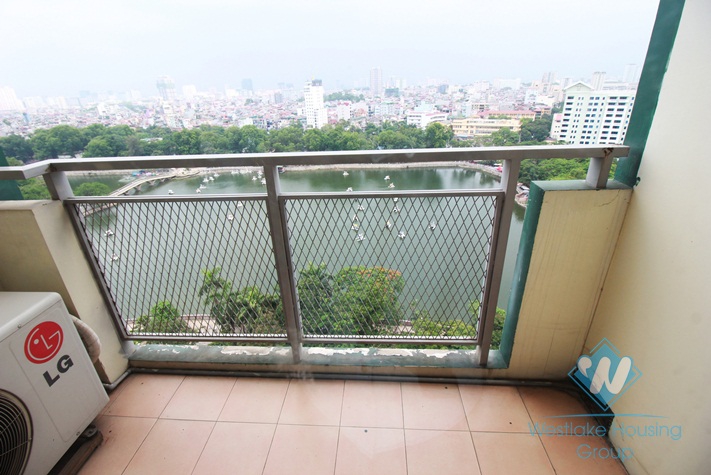 Bright and high quality apartment for rent in Kim Ma St, Ba Dinh, Hanoi.