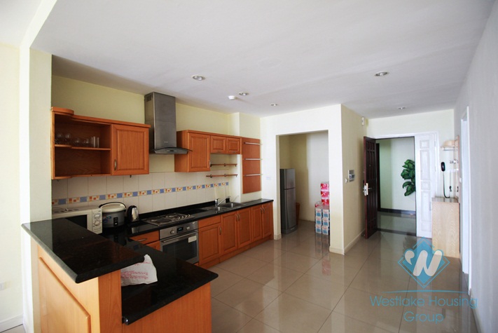 Beautiful apartment for rent in Kim Ma Street, Ba Dinh, Hanoi.