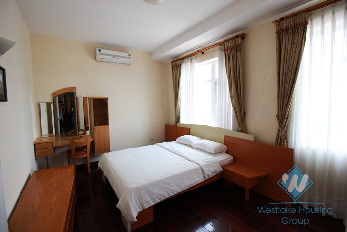 Beautiful apartment for rent in Kim Ma Street, Ba Dinh, Hanoi.
