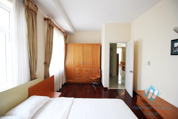 Beautiful apartment for rent in Kim Ma Street, Ba Dinh, Hanoi.